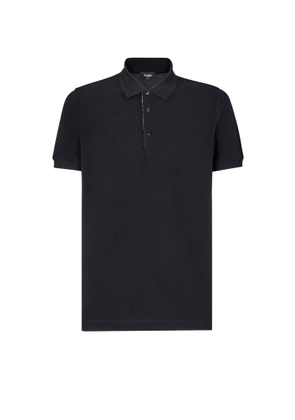 Fendi Cotton Piquet Polo Shirt