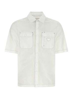 Prada White Re-nylon Shirt