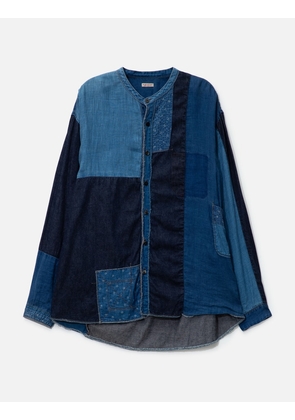 Indigo Patchwork Kathmandu Shirt
