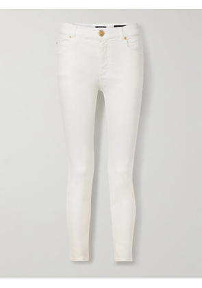 Balmain - High-rise Skinny Jeans - Off-white - FR 34,FR 36,FR 38,FR 40,FR 42,FR 44