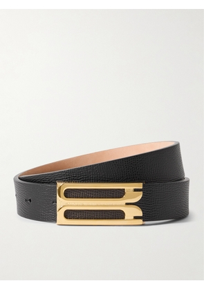 Victoria Beckham - Frame Textured-leather Belt - Black - S,M,L,L/XL