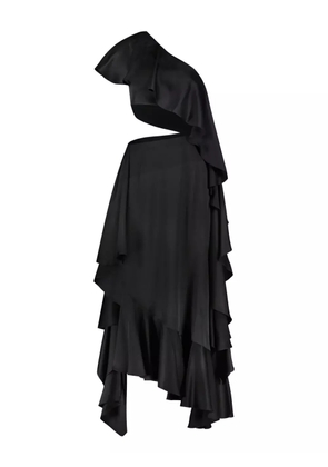 Alexander McQueen silk dress - Black