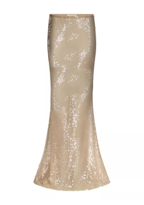 Ludovic de Saint Sernin Ariel maxi skirt - Neutrals