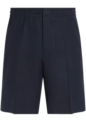 Zegna Oasi Lino shorts - Blue