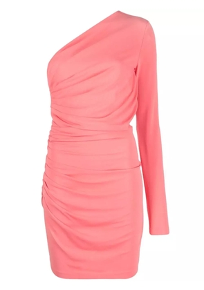 DSQUARED2 ruched one-shoulder minidress - Pink