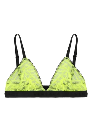 Versace mesh bra - Green