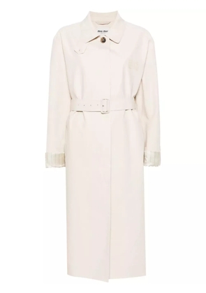 【送料&関税込】Miu Miu Single-breasted Jacket In Kid Mohair Miu Miu Embroidered Single-Breasted Kid Mohair Jacket in