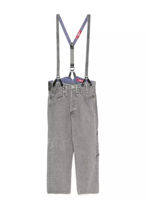 Junya Watanabe MAN denim overalls - Grey