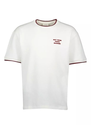 Drôle De Monsieur Not From Paris Madame T-shirt - White