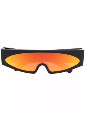 Rick Owens Gene rectangle-frame sunglasses - Black