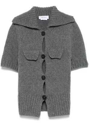 Alexander McQueen collared cardigan - Grey