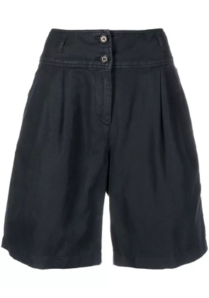 ASPESI pleat-detail Bermuda shorts - Blue