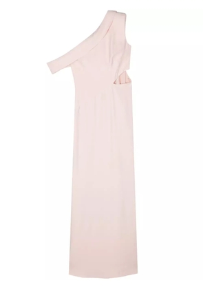Alexander McQueen asymmetric maxi dress - Pink