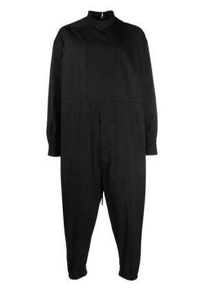 Rick Owens high-neck balloon-fit jumpsuit - Black
