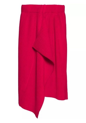 Homme Plissé Issey Miyake plissé skirt - Pink