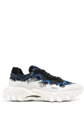 Balmain B-East panelled low-top sneakers - Neutrals