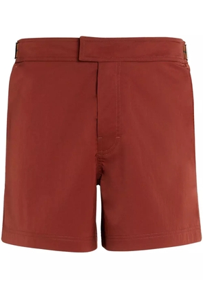 Zegna 232 Road swim shorts - Red
