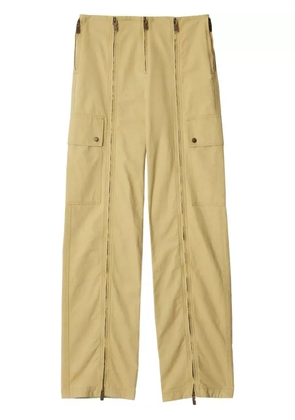 Burberry Zip straight-leg trousers - Neutrals