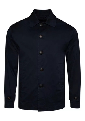 Doppiaa button-fastening long-sleeve shirt - Blue