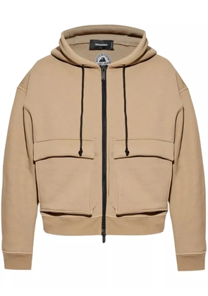 DSQUARED2 hooded jacket - Neutrals