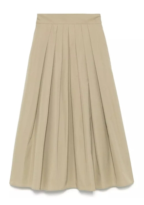 ASPESI cotton midi skirt - Green