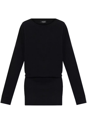 DSQUARED2 logo-print dress - Black