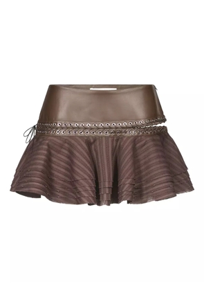 Ludovic de Saint Sernin Charlotte skirt - Brown