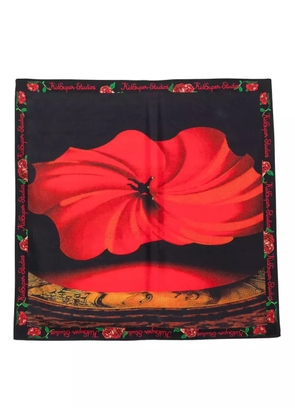 KidSuper graphic-print scarf - Black
