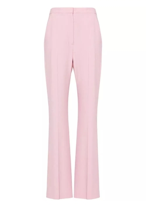Alexander McQueen flared tailored trousers - Pink