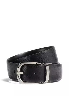 Zegna leather belt - Black