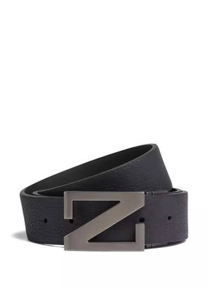 Zegna leather belt - Blue