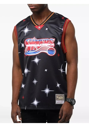 Mitchell & Ness NBA Philadelphia 76ers Airbrush tank top - Black