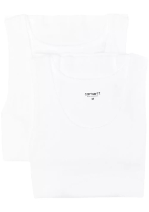 Carhartt WIP fine-ribbed tank top (pack of two) - White