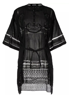 DSQUARED2 Sangallo cotton tunic dress - Black