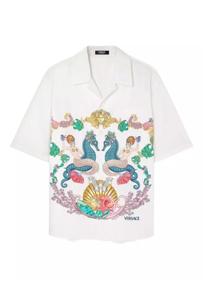 Versace Coral Theatre shirt - White