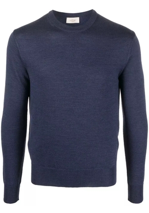 Altea long-sleeved fine-knit jumper - Blue