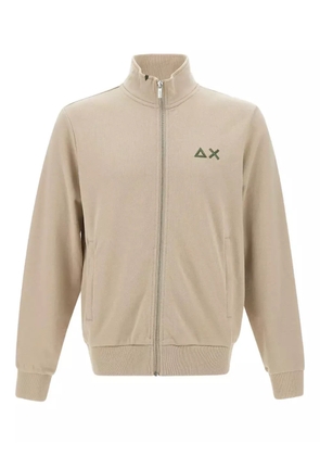 Sun68 zip-up sweatshirt - Neutrals