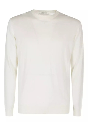 Filippo De Laurentiis crew-neck fine-knit sweater - Neutrals