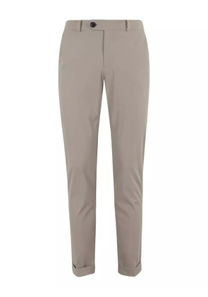 RRD logo-patch pants - 87 TABACCO