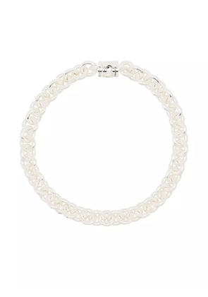 Le Gramme 21g Entrelacs chain bracelet - Silver