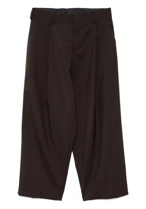Kolor straight-leg trousers - Brown