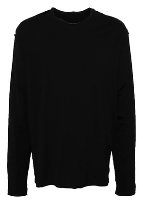 Attachment layered T-shirt - Black