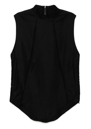 Julius sleeveless vest - Black
