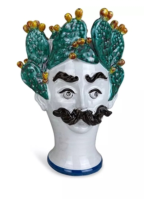Les-Ottomans Cacti ceramic vase - White