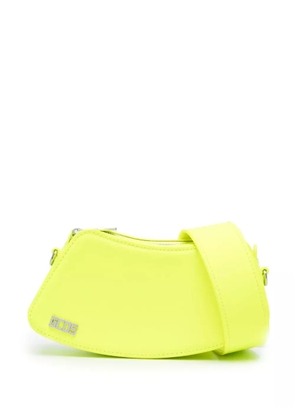 GCDS small Comma crossbody bag - Yellow