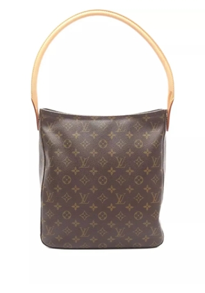 Louis Vuitton Pre-Owned 2002 Looping GM monogram shoulder bag - Brown