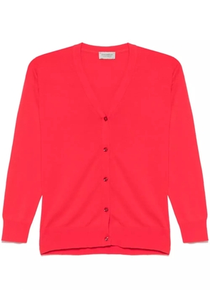 John Smedley Yasmin cardigan - Red