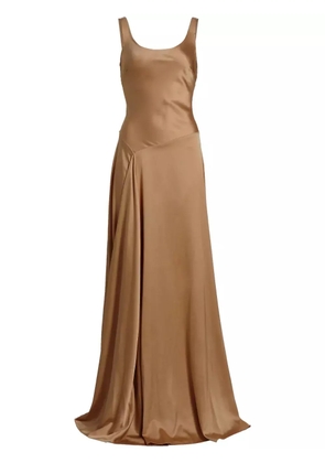 AZEEZA Deepika gown - Brown
