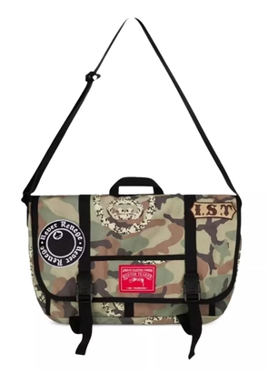 Denim Tears x Stüssy Tears 'Camo' messenger bag - Brown