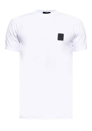 Balmain logo-patch T-shirt - White